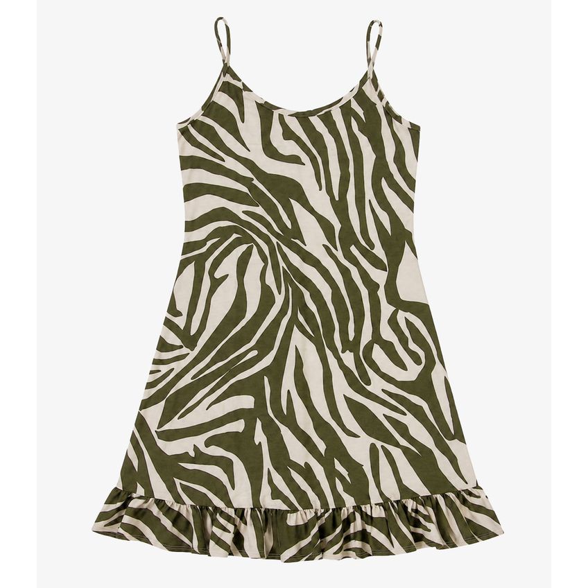 Vestido Feminino Estampado Select Verde M - imagem 4