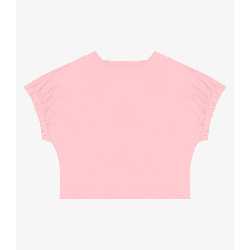 Blusa Feminina Viscose Infinita Cor Rosa GG - imagem 4