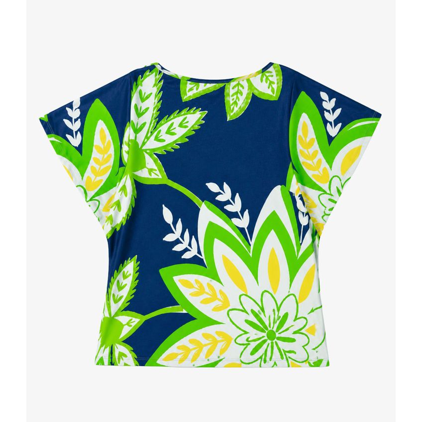 Blusa Feminina Infinita Cor Azul GG - imagem 4