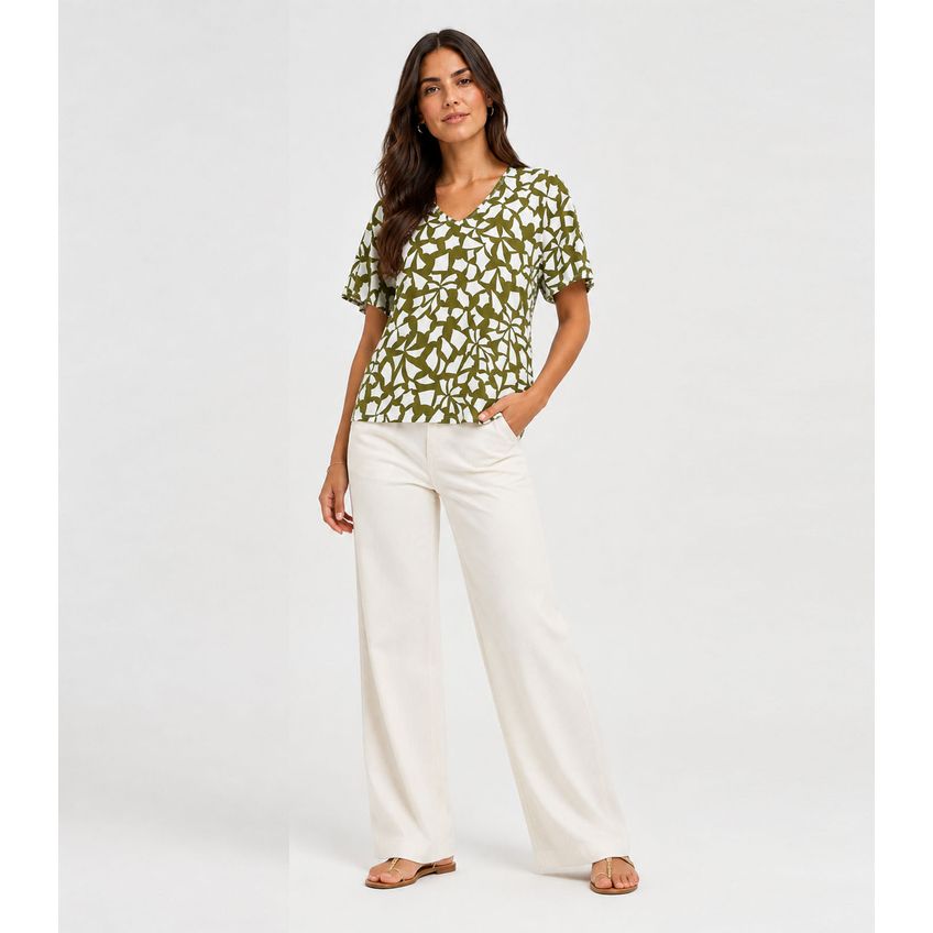 Blusa Feminina Infinita Cor Verde G - imagem 3