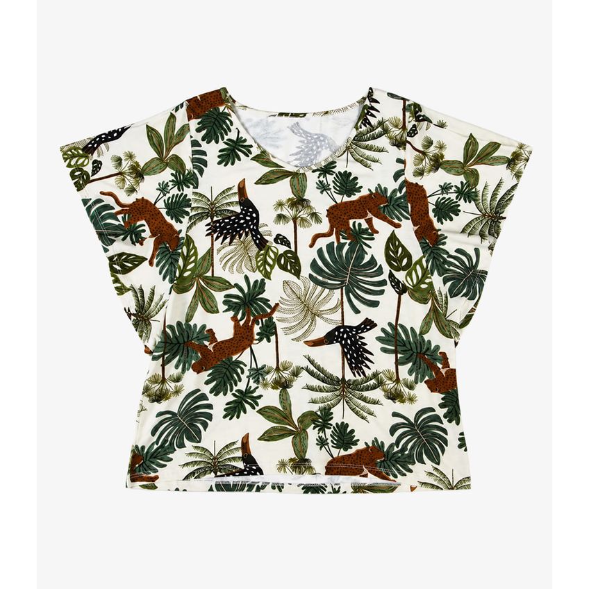 Blusa Feminina Infinita Cor Bege GG - imagem 4