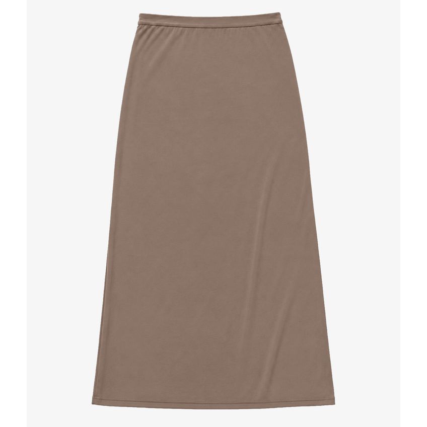 Saia Longa Feminina Select Marrom M - imagem 5