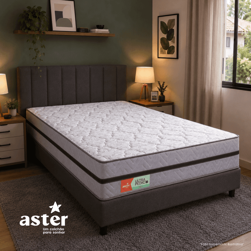 Colchão Aster Ultra Pedic 3 Queen Dupla Face D33 158x198x26 - imagem 3