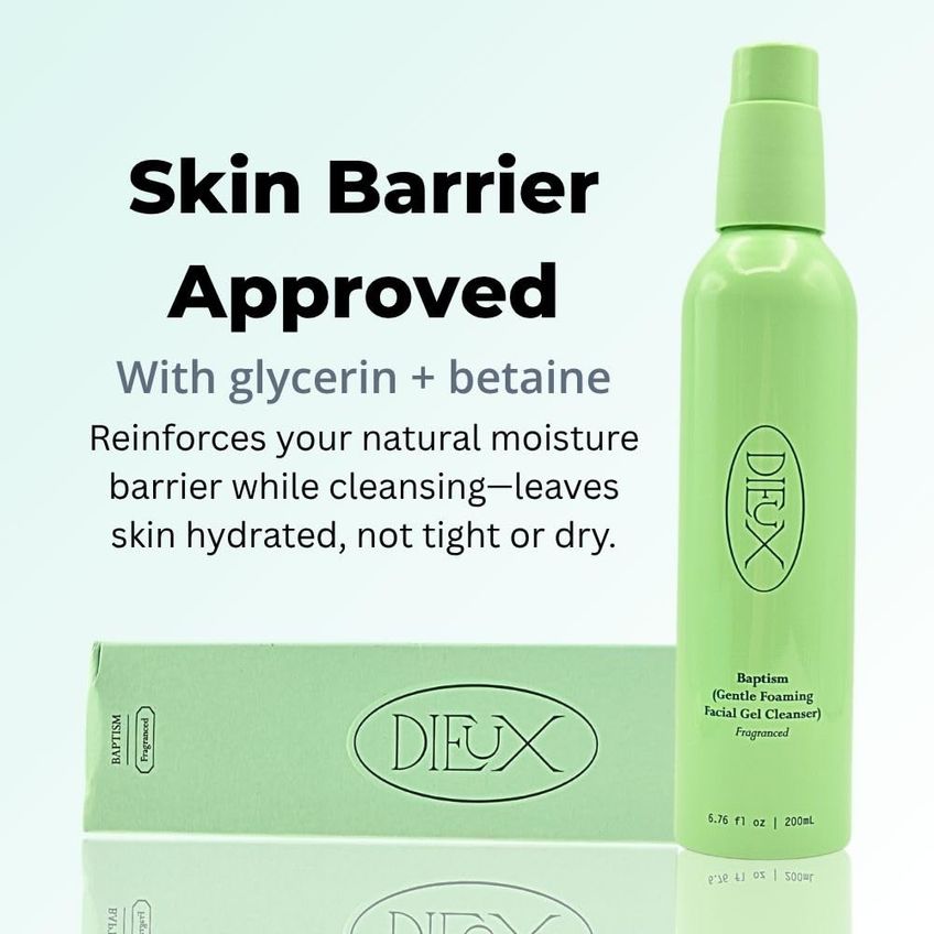 Gel De Limpeza Facial Espumante Suave Dieux Baptism 200ml - imagem 4