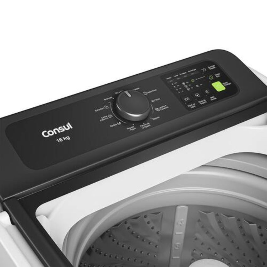 Máquina De Lavar CWN16AB 16kg Modo Eco Reuso De Água Ciclo Edredom Consul - imagem 4