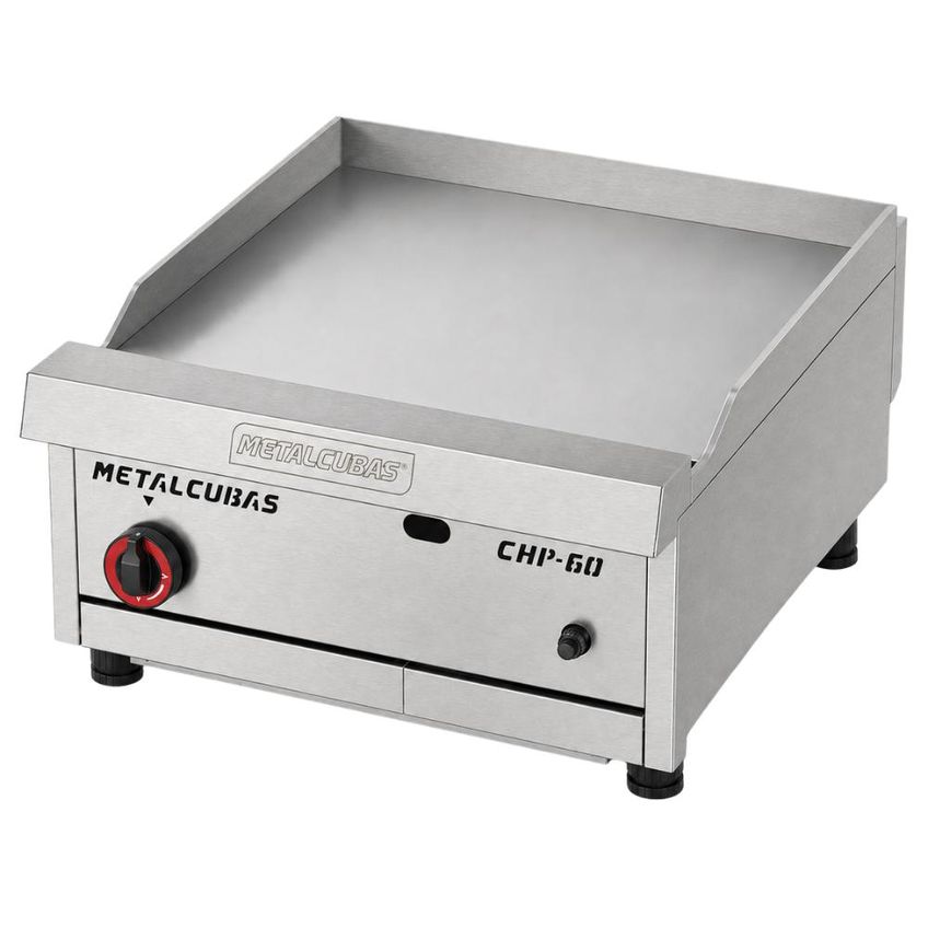 Chapa Lanche Bifeteira A Gás 60 Cm Profissional Premium Chp 60 G2 Metalcubas 26429 - imagem 3