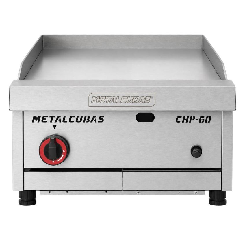 Chapa Lanche Bifeteira A Gás 60 Cm Profissional Premium Chp 60 G2 Metalcubas 26429 - imagem 4