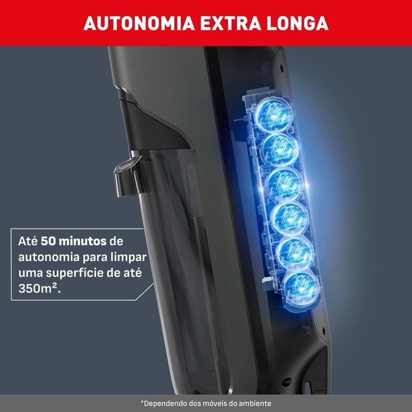Aspirador E Limpadora De Pisos Sem Fio Arno X-clean 4 Lxc4 Bivolt - imagem 3