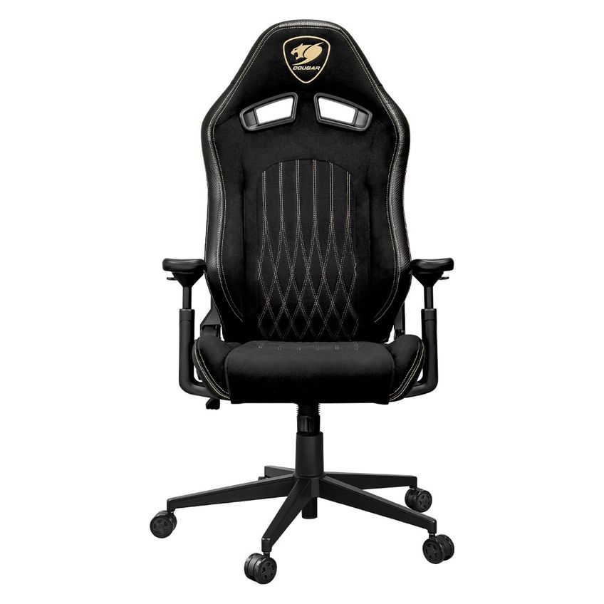 Cadeira Gamer Cougar Explore Royal Até 120kg Reclinavel Apoio De Braço 3d Preto Veludo E Courino - Cgr-epf-rob - imagem 3