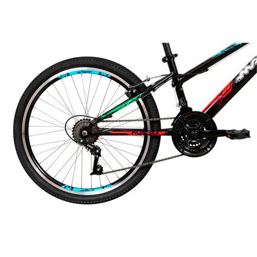 Bicicleta Infantil Ceci Aro 24 21 Marchas Quadro Em Aço Freio V-brake Caloi - imagem 4