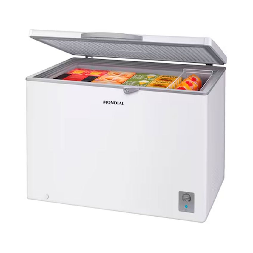 Freezer Horizontal Fhz-01-w320 308 Litros 2 Em 1 Controle De Temperatura Função Turbo Mondial - imagem 3