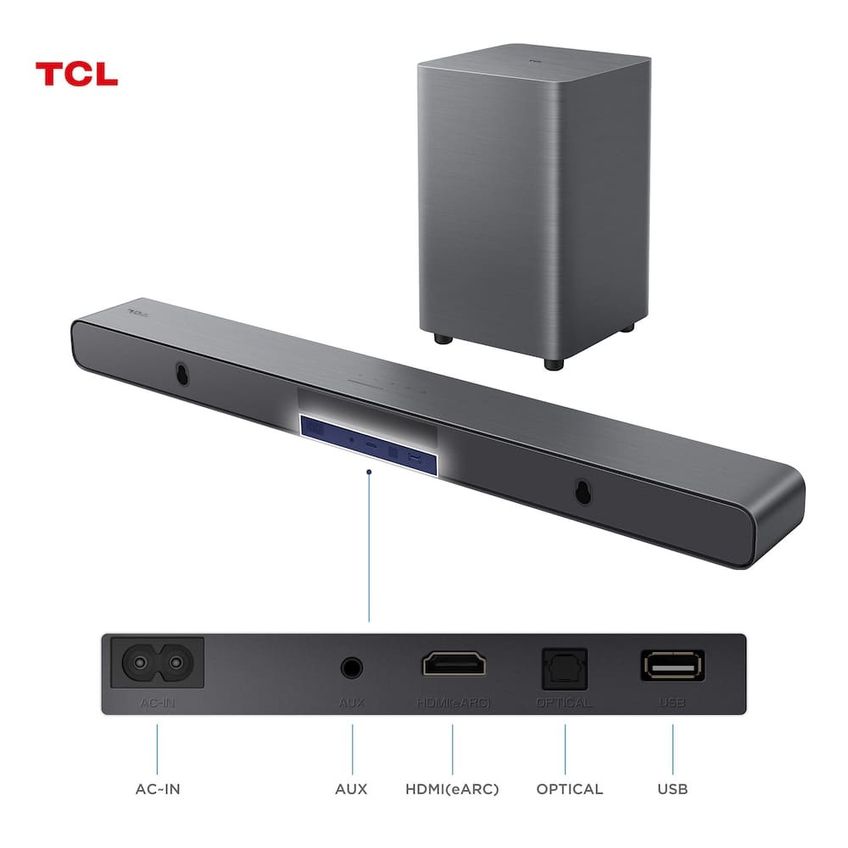 Soundbar TCL S55H 220W Bluetooth Canais 2.1 - imagem 5