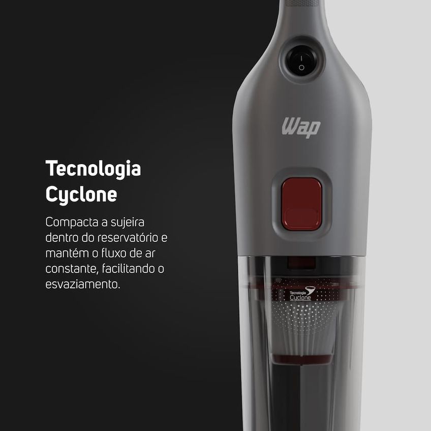 Aspirador De Pó Vertical Power Speed Max 1600W Wap - imagem 5