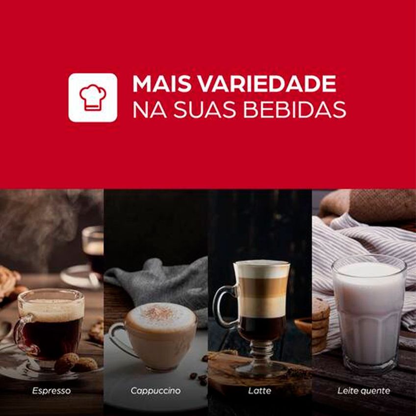 Cafeteira Expresso Automática Aroma Wce19 19 Bar Com Moedor E Vaporizador Wap - imagem 5