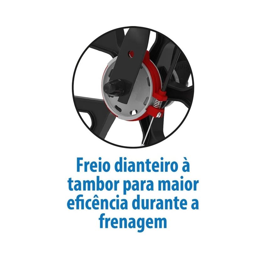 Bicicleta Infantil Bandeirantes Batman Aro 14 Com Rodinhas Freio Tambor Quadro Em Aço - imagem 4