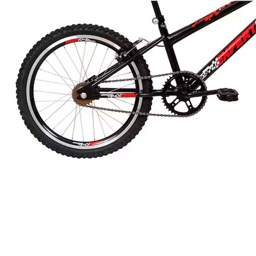 Bicicleta Infantil Expert Aro 20 Quadro Em Aço Freio V-brake Guidão Bmx Caloi - imagem 4