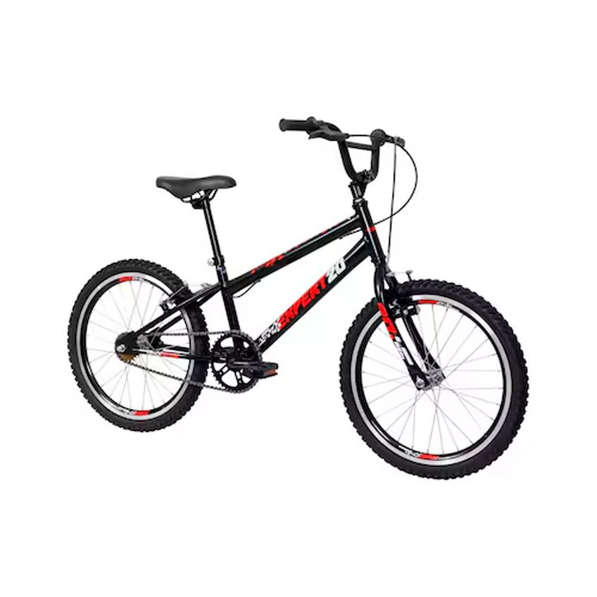 Bicicleta Infantil Expert Aro 20 Quadro Em Aço Freio V-brake Guidão Bmx Caloi - imagem 5