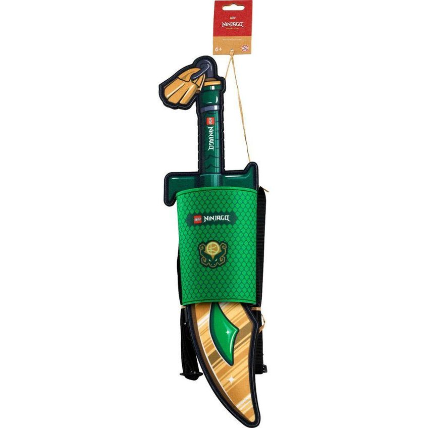 Espada De Brinquedo 854311 Com Bainha Para Faz De Conta Verde Lego - imagem 3