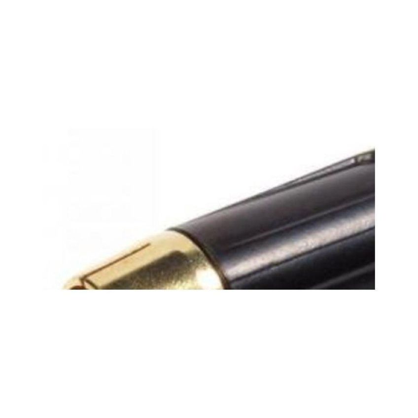 Plug RCA Metal Storm PCT-PGR0023 Com Ponta Gold Preto - imagem 3