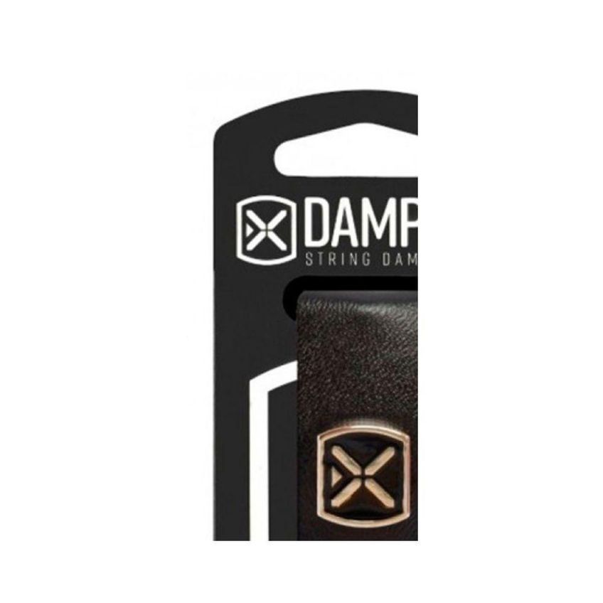 Damper Dsmd02 Abafador De Cordas Premium Couro Com Tag Metal Preto Ibox - imagem 3