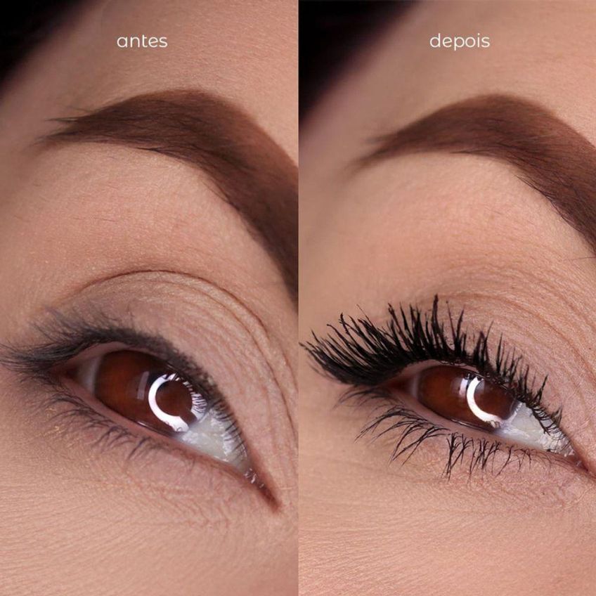 Máscara Para Cílios No Panda Define E Alonga Preto Vizzela 50ml - imagem 3