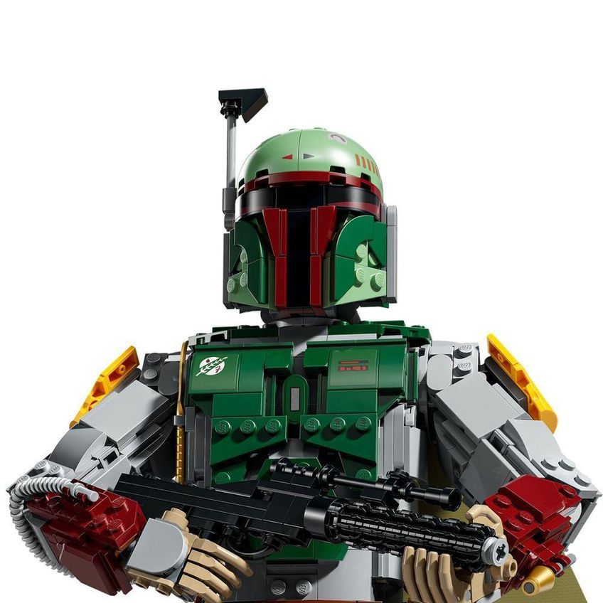 Kit De Construção Colecionável Lego 75455 Star Wars Boba Fett Cinza - imagem 4