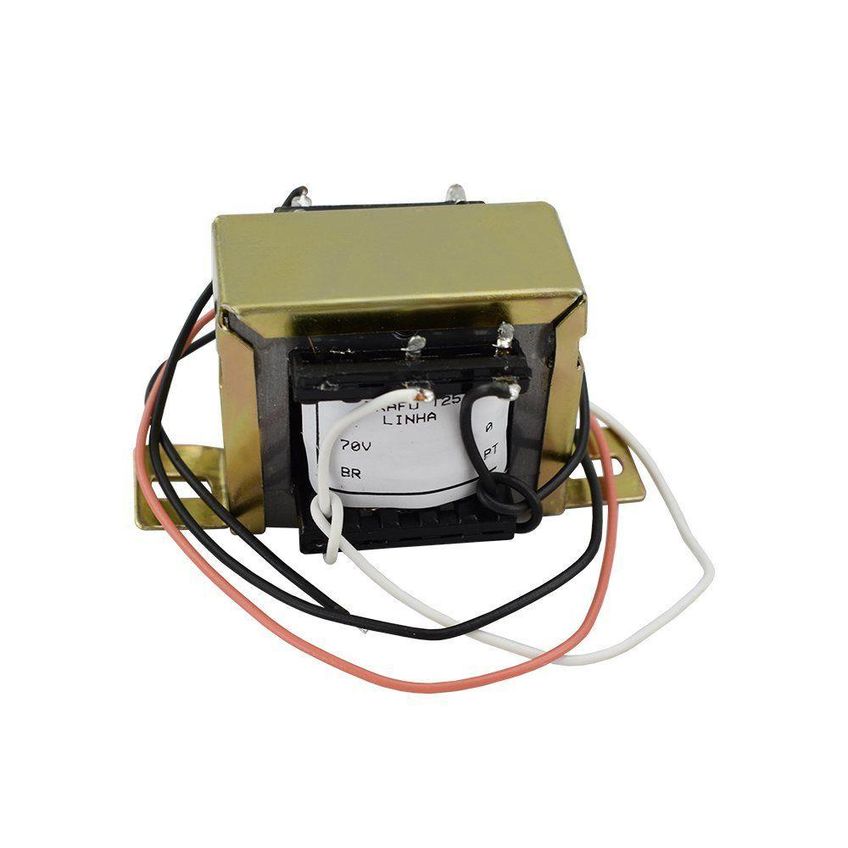 TRAFO DE LINHA T25 25W 70V BIVOLT FRAHM - imagem 3