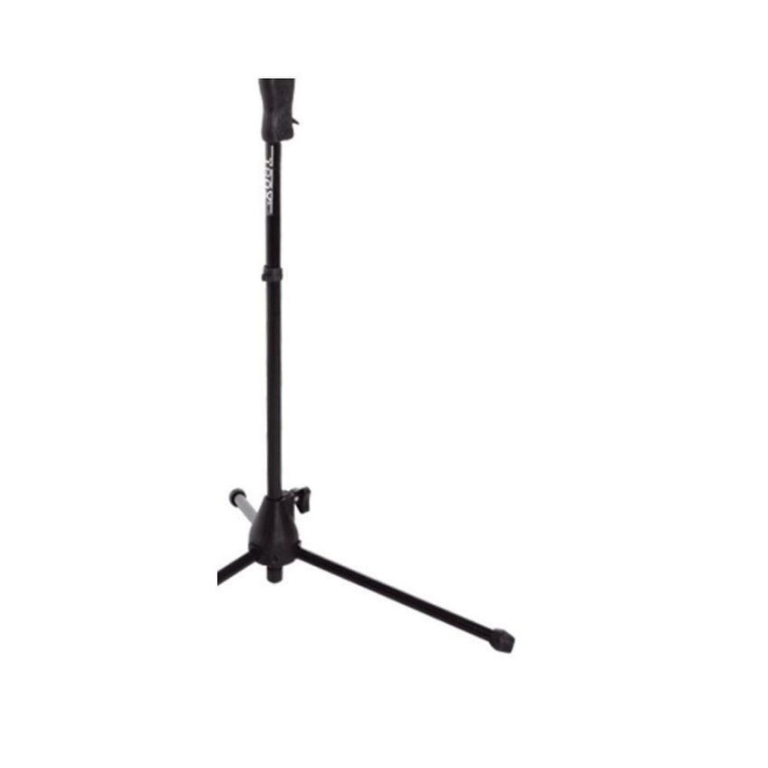 Suporte Para Microfone SM MAX Com Regulagem De Altura Tripé Antiderrapante Preto IBOX 165cm - imagem 3