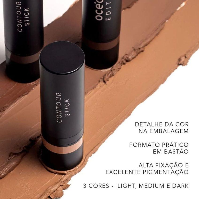 Contorno Em Bastão Edition Para Contorno Com Acabamento Matte Natural Marrom 13g - imagem 4