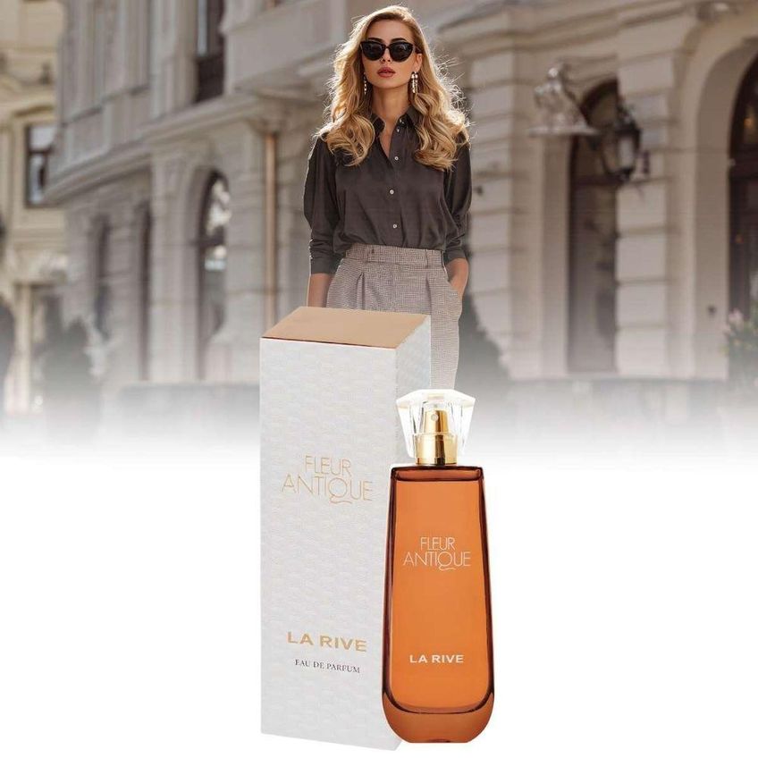 Perfume Fleur Antique Feminino Eau De Parfum Âmbar 90ml - imagem 4