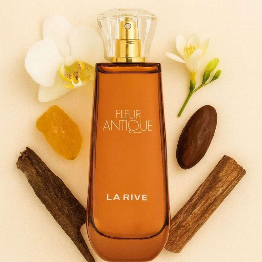 Perfume Fleur Antique Feminino Eau De Parfum Âmbar 90ml - imagem 5