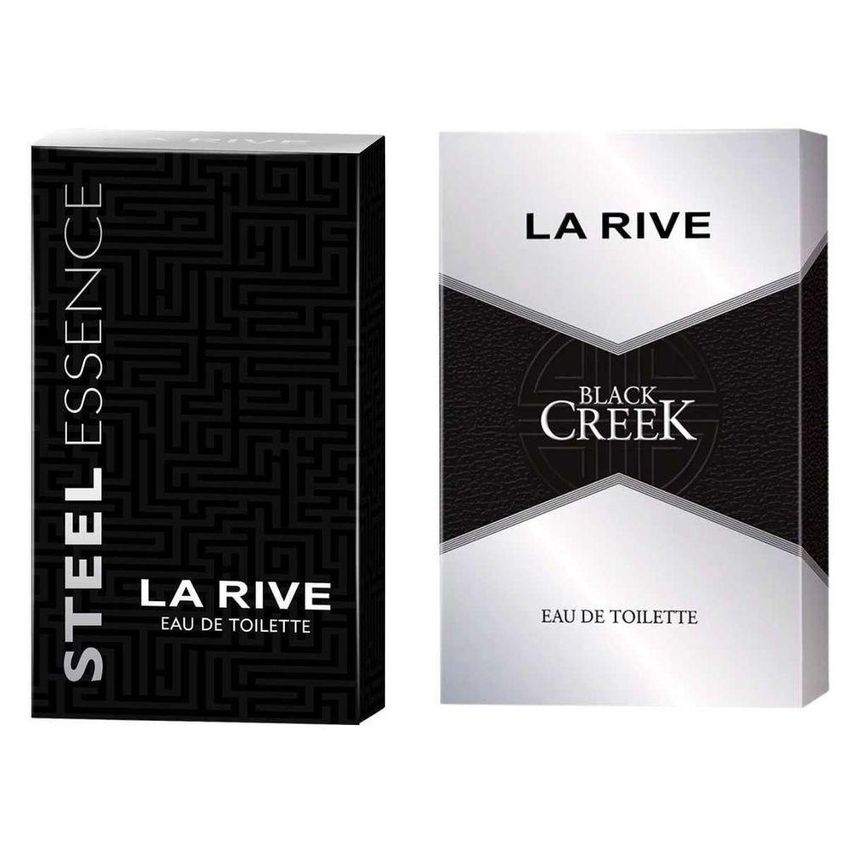 Kit Perfume La Rive Black Creek E Steel Essence Masculino Eau De Toilette 100ml La Rive - imagem 4