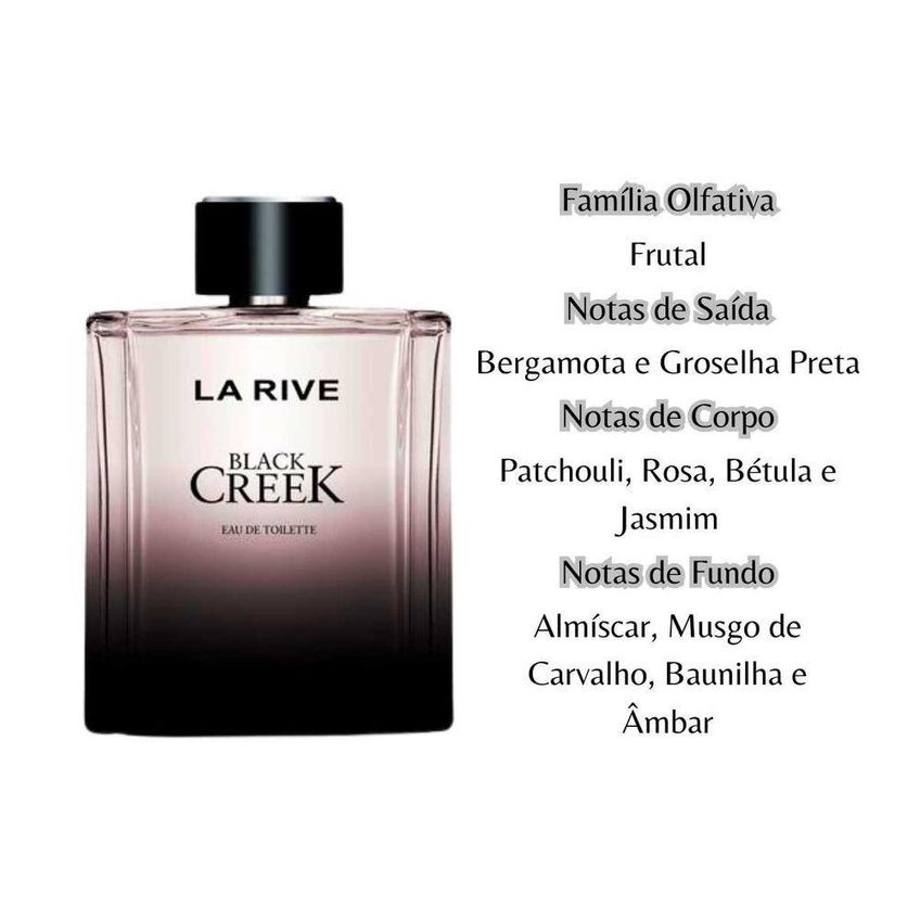 Kit Perfume La Rive Black Creek E Steel Essence Masculino Eau De Toilette 100ml La Rive - imagem 5