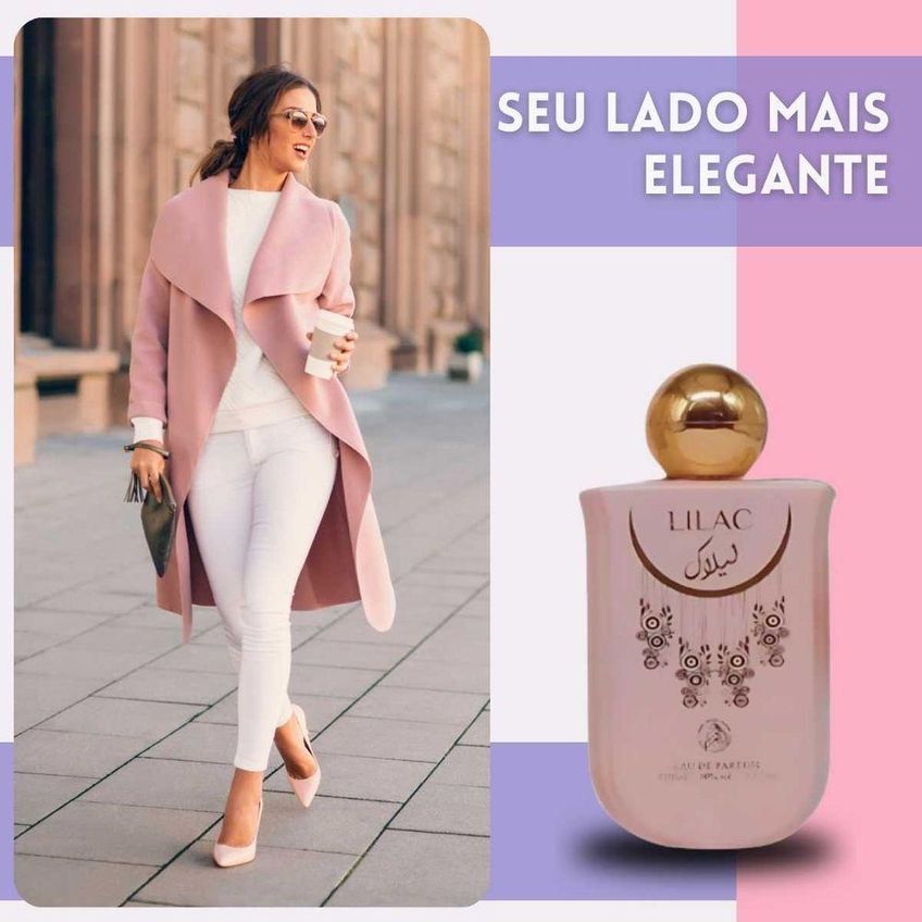Perfume Manasik Lilac Feminino Eau De Parfum Floral 100ml - imagem 4