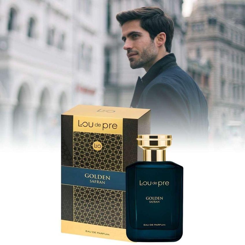 Perfume Masculino Lou De Pre Golden Safran Eau De Parfum 90ml La Rive - imagem 5