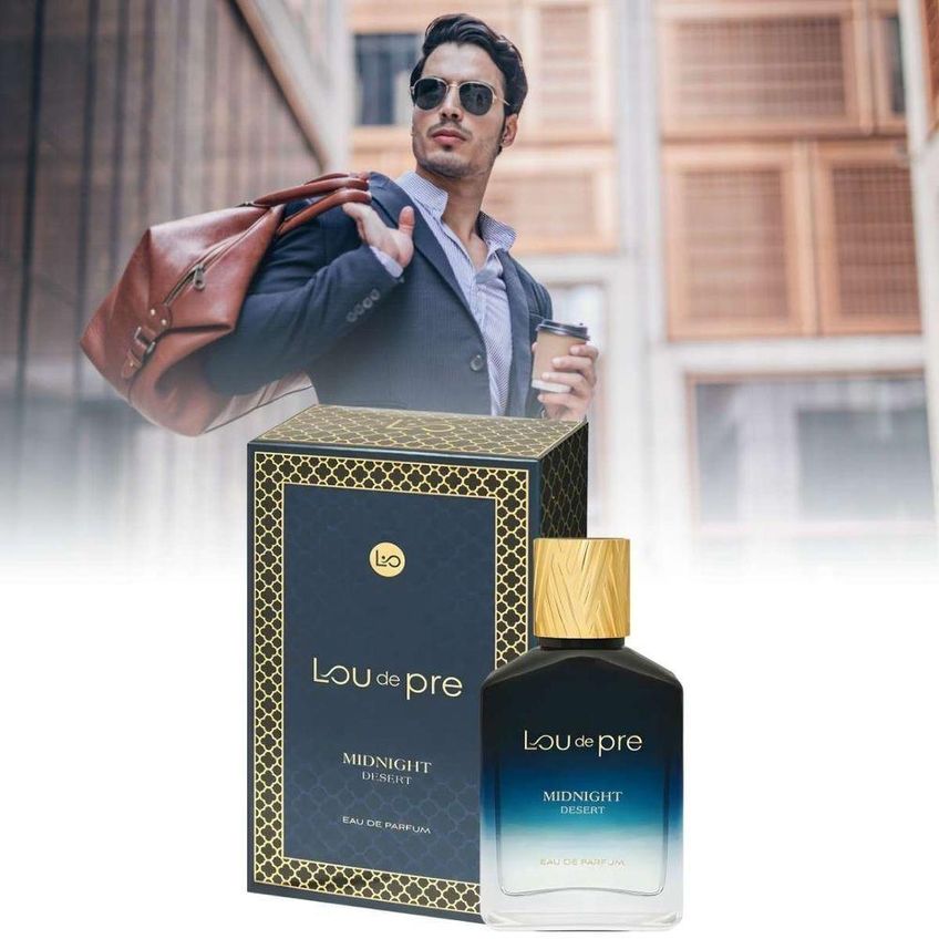Perfume Masculino Lou De Pre Midnight Desert Eau De Parfum 90ml La Rive - imagem 3