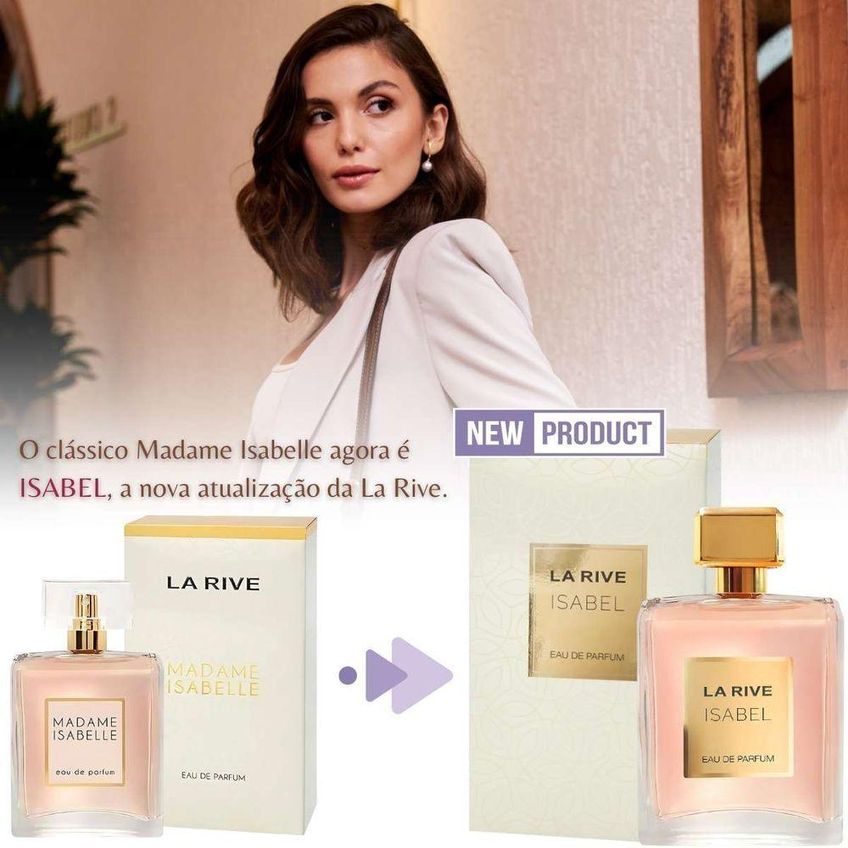 Perfume La Rive Isabel Feminino Eau De Parfum Floral Oriental 100ml - imagem 4