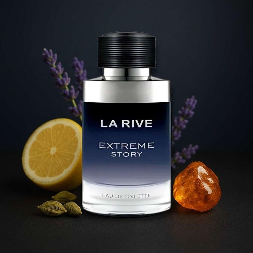 Perfume Extreme Story Masculino Eau De Toilette 75ml La Rive - imagem 3