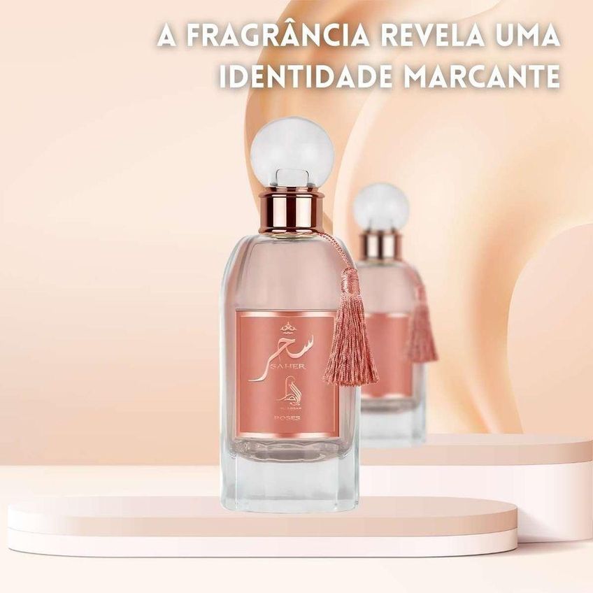 Perfume Al Absar Saher Roses Feminino Eau De Parfum 100ml - imagem 4