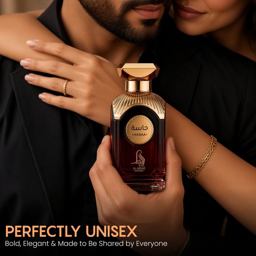 Eau De Parfum Al Absar 100ml Unissex Hasaa - imagem 3