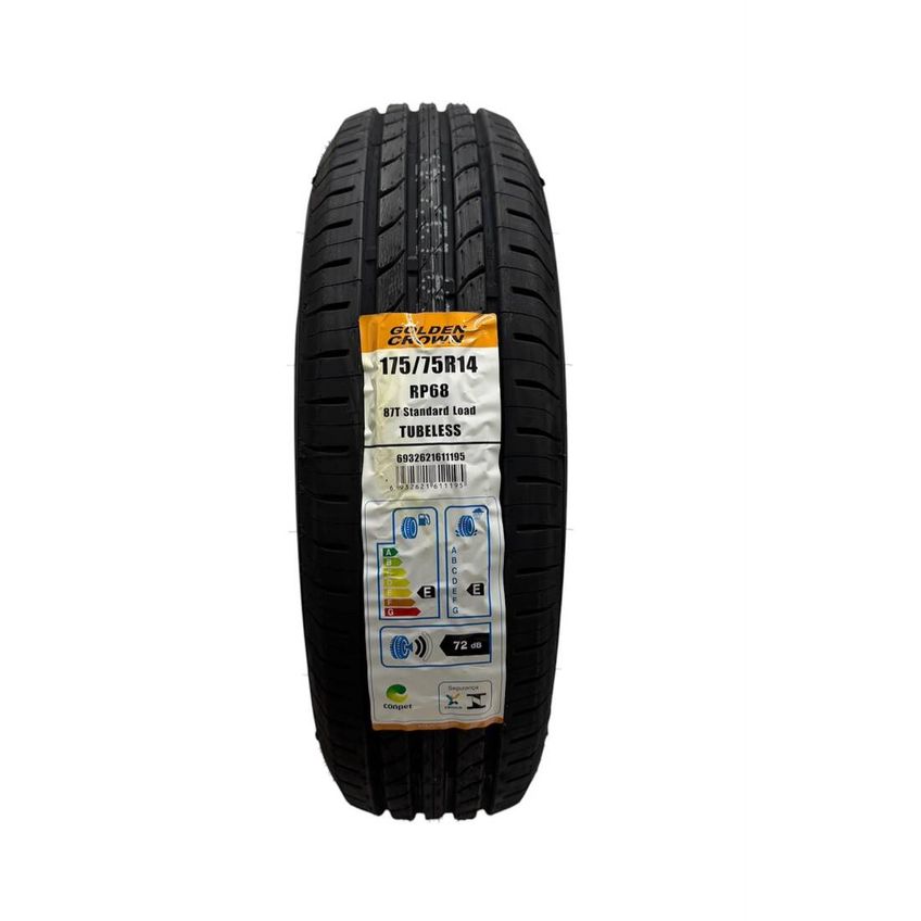 Kit 2 Pneus Golden Crown Aro 14 175/75r14 87t Rp68 - imagem 4