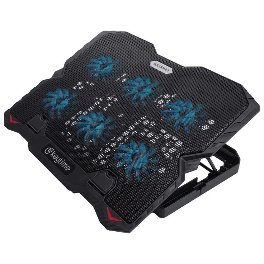 Suporte De Notebook Com 6 Coolers Coolstand 6 Preto Keytime - imagem 3