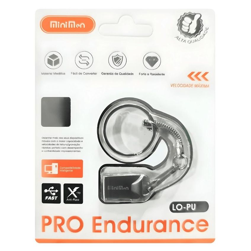 Pendrive Mini Portátil USB 3.0 128GB Pro Endurance LO-PU128 - imagem 5