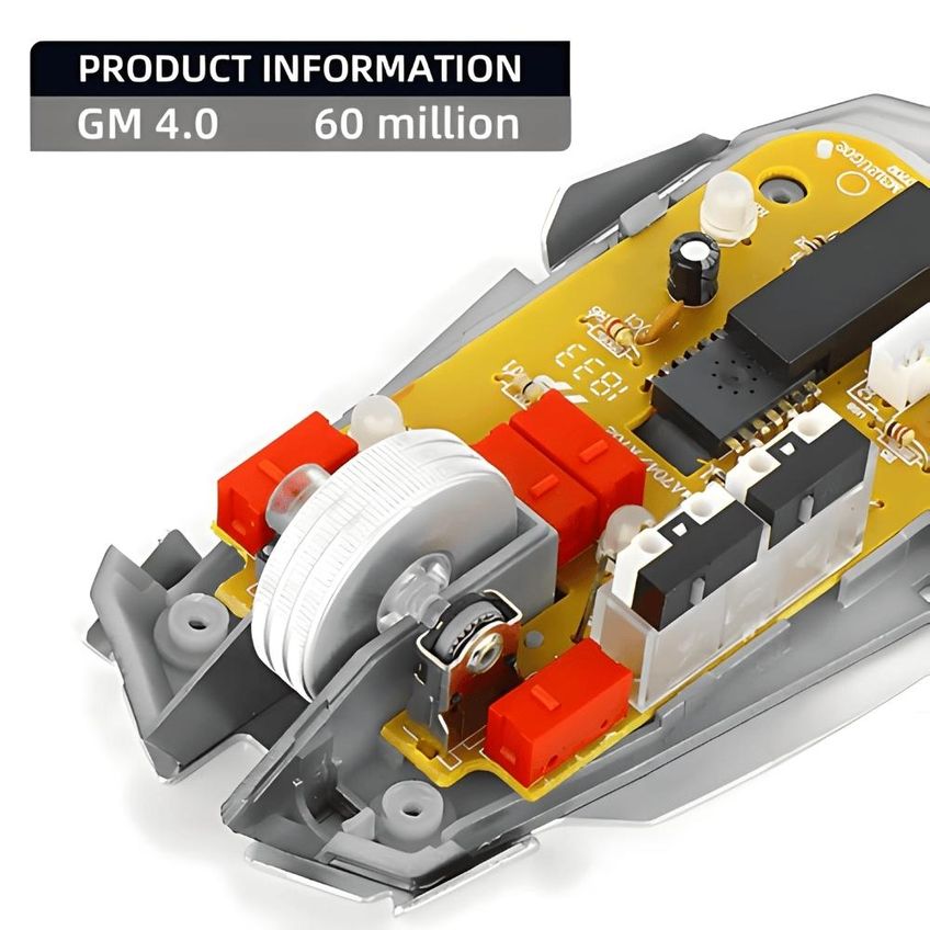 Micro-switch Kailh Red Gm4.0 60m Peça Unitária Cor Vermelho - imagem 3