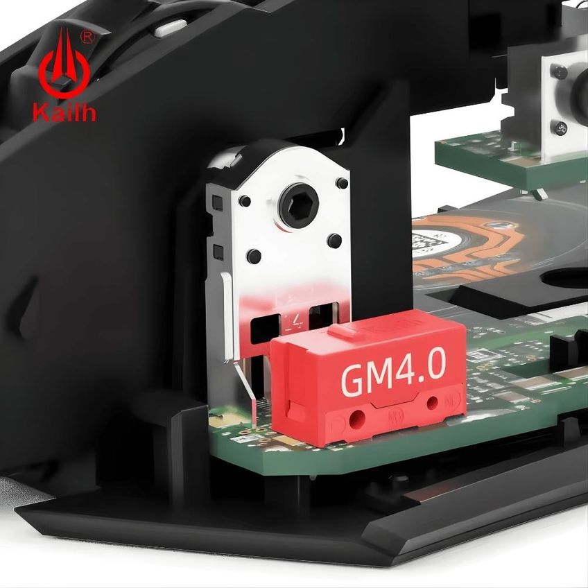 Micro-switch Kailh Red Gm4.0 60m Peça Unitária Cor Vermelho - imagem 4