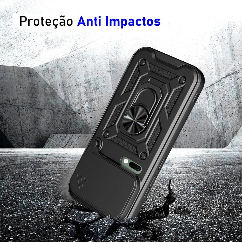 Capa Militar P/ Xiaomi 17 Pro Max Capinha Case Protetora Anti Impacto Queda Armadura Resistente - imagem 5