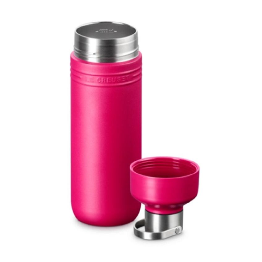 Garrafa Térmica Le Creuset On The Go 1L Em Aço Inox Berry 41066334390001 - imagem 3