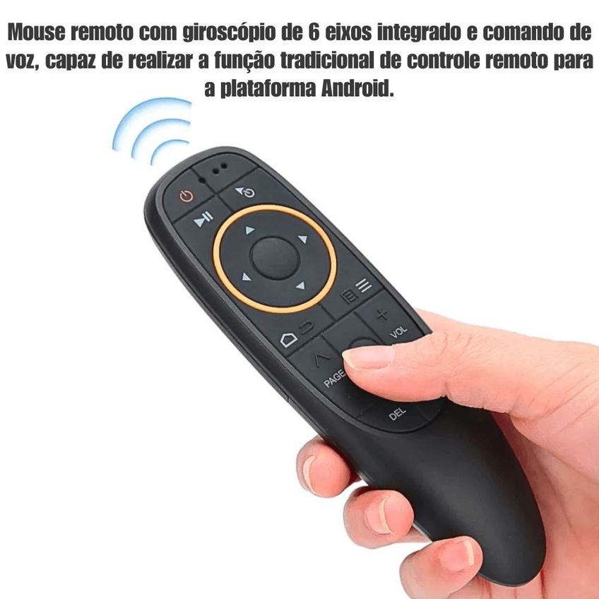 Controle Air Mouse Com Sensor De Movimento E Teclado AL-328 - imagem 3