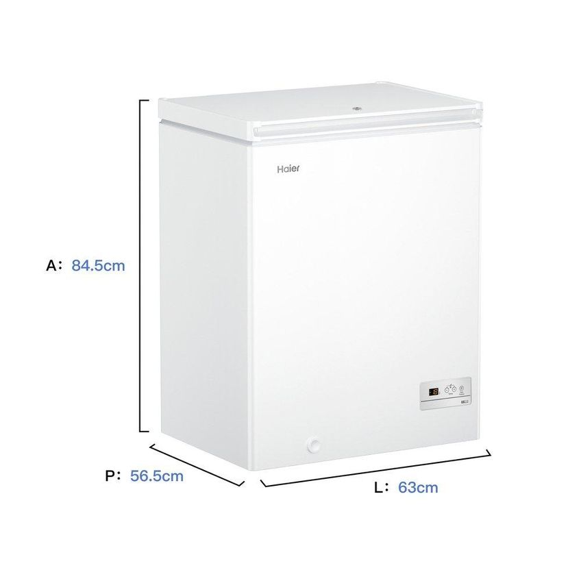 Freezer Horizontal Haier 138 Litros Hcf136eaw1 Inverter Conversível Branco - imagem 5