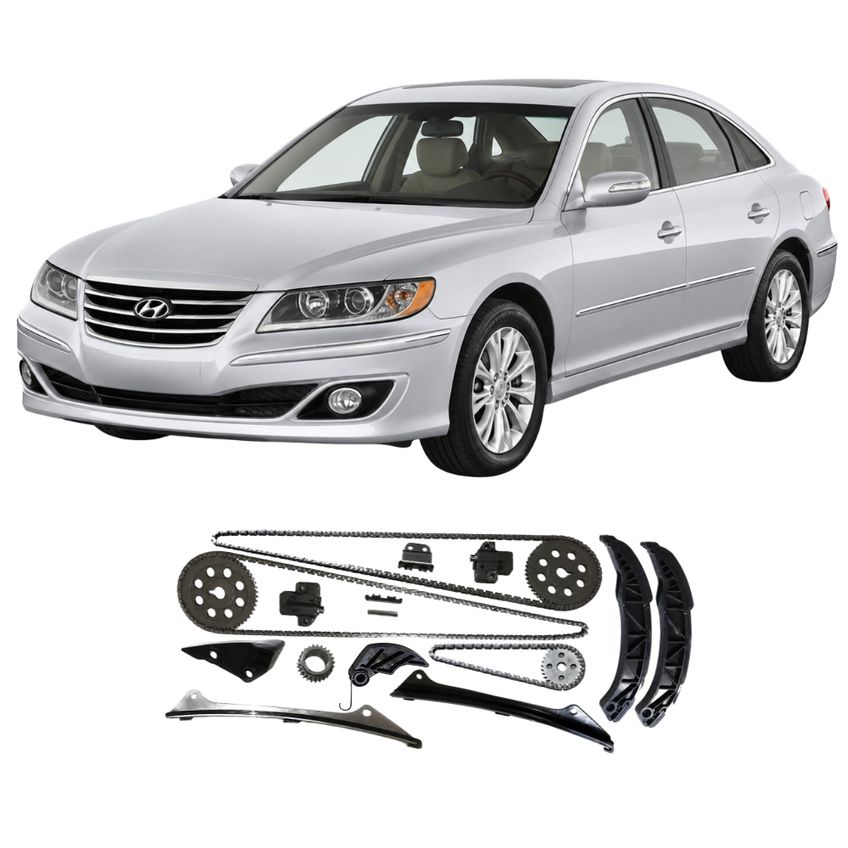 Kit Corrente Motor Azera 3.3 Vera Cruz 3.8 2007 2008 2009 - imagem 5